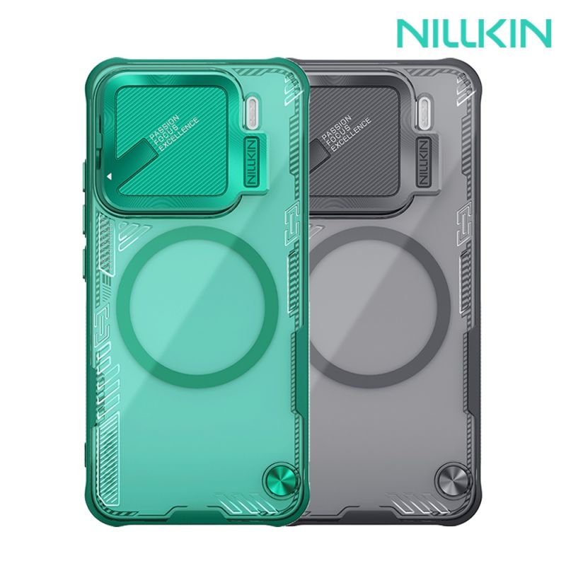 NILLKIN Xiaomi 小米 15 5G 冰空 Prop 磁吸保護殼(覆蓋版) 保護套 手機殼 雙料殼 鏡頭保護 可站立 鏡頭支架 防塵 鏡頭蓋 MagSafe