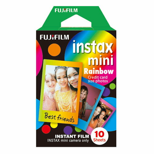 FUJIFILM 富士 INSTAX mini 拍立得底片 Rainbow 彩虹漸層 SP2【中壢NOVA-水世界】