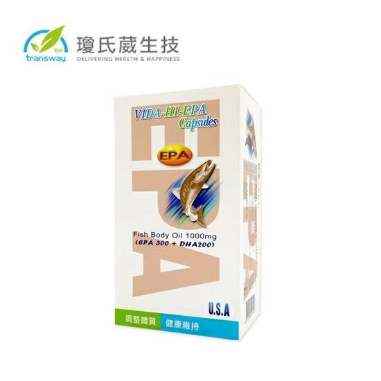 瓊氏葳Transway -VIDA-EPA 魚油膠囊