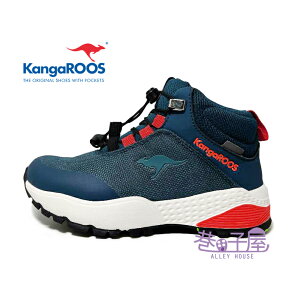KangaROOS美國袋鼠鞋 童款RAPTOR 郊山健行鞋 [KK91396] 藍【巷子屋】