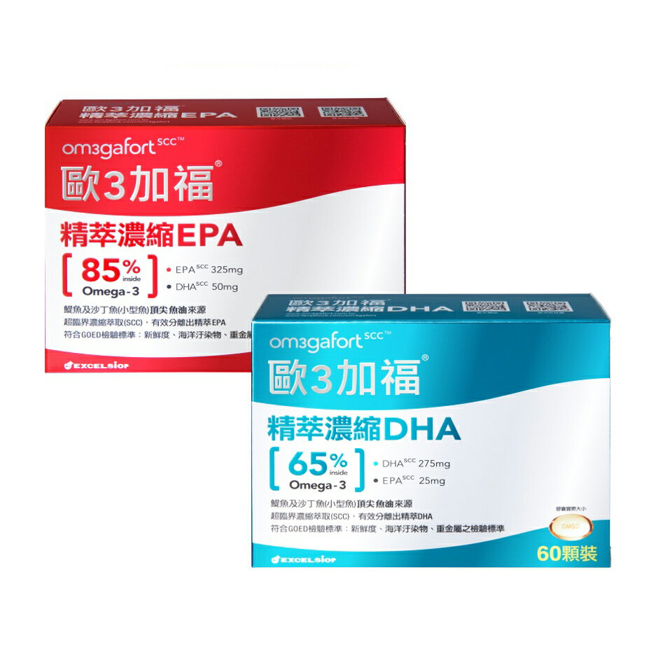 ＵＴＯ｜歐三加福 Omega-3 濃縮EPA/DHA魚油 30顆/60顆 台灣公司貨/藥師直營