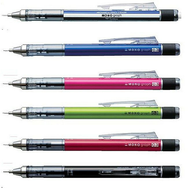 【角落文房】TOMBOW 蜻蜓 MONO graph 0.3 自動鉛筆 搖搖筆 DPA-131