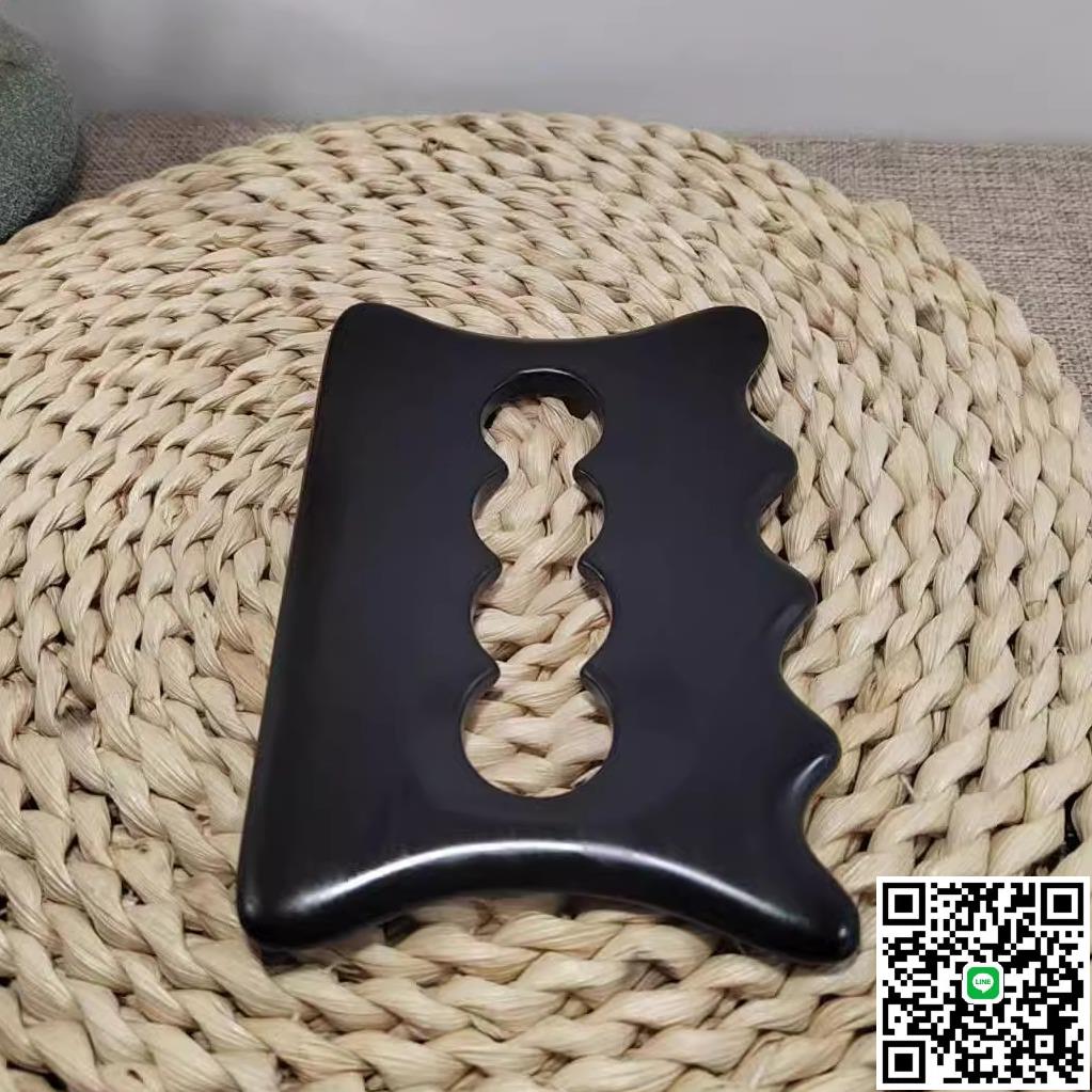 泗濱砭石刮痧板筋絡刷背部刮痧鏟大號筋膜刀推背刮痧理放鬆