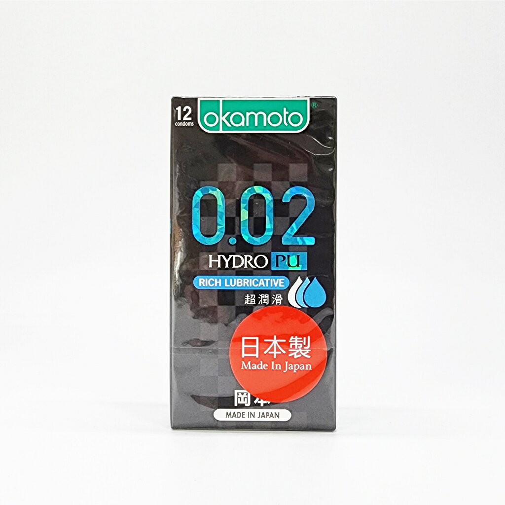 Okamoto 岡本002 超潤滑 衛生套 保險套 12入/盒 日本製
