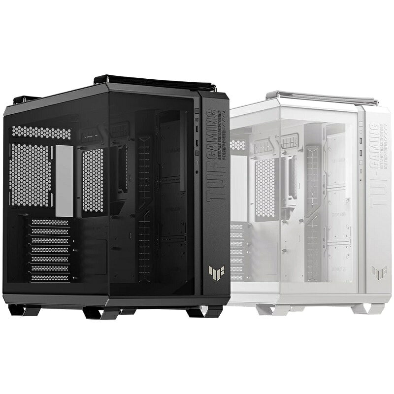 ASUS 華碩 TUF Gaming GT502 Horizon Whtie 無界版 雙艙機殼 白/90DC0093-B00020 黑/90DC0090-B00020