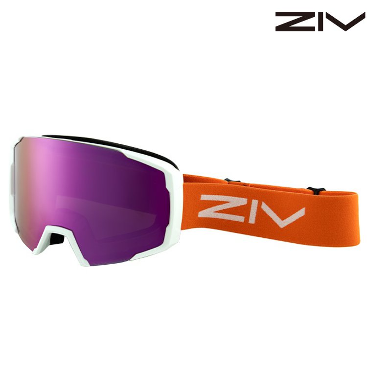 ZIV GENE 雪鏡/滑雪風鏡 霧白框/茶片電粉紅多層鍍膜 S7-G006S7