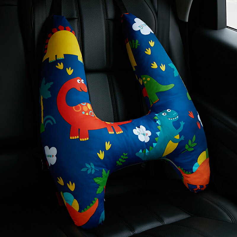 兒童汽車抱枕靠枕防勒脖寶寶汽車用安全帶睡覺神器枕頭車載護肩套