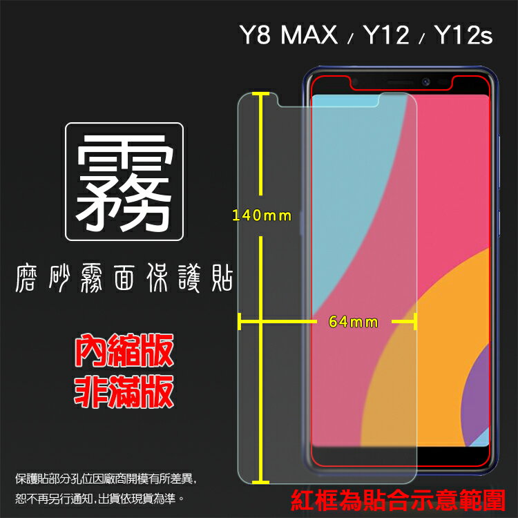 霧面螢幕保護貼 SUGAR Y8 MAX / Y12 / Y12s 保護貼 軟性 霧貼 霧面貼 磨砂 防指紋 保護膜