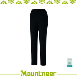 【Mountneer 山林 女 SOFTSHELL保暖極窄管褲《黑》】32S06/休閒褲/工作褲/彈性