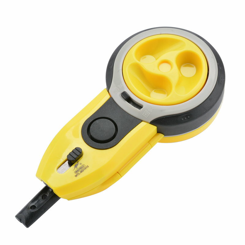 Wately威特力 自動卷線墨斗 墨汁打線器 自動木工墨斗