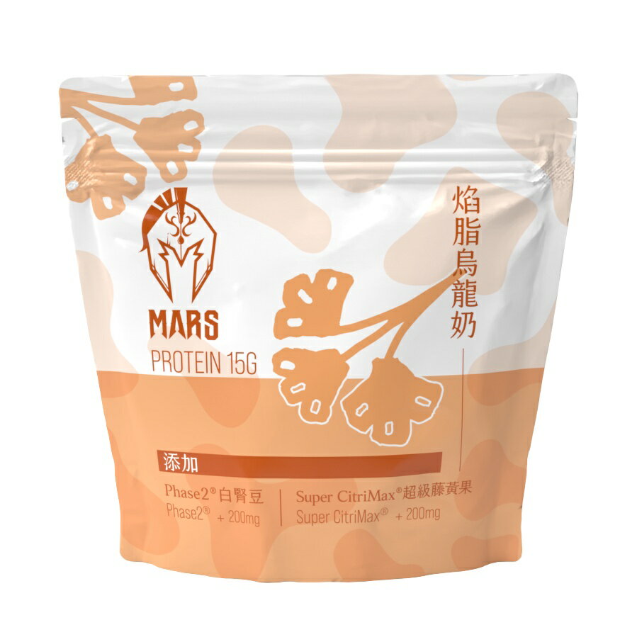 [戰神 MARS] 多效蛋白飲 - 焰脂烏龍奶 (240G/袋)