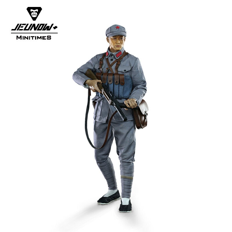 預售Minitimes 1/6兵人關節可動模型工農紅軍 M038軍事模型男禮物