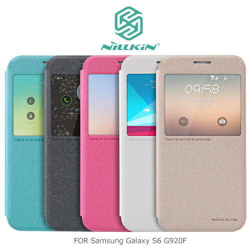NILLKIN Samsung Galaxy S6 G920F 星韵系列皮套 開窗皮套 側翻皮套 休眠喚醒