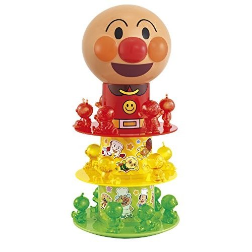 大賀屋 麵包超人 平衡塔 玩具 益智遊戲 益智 兒童 anpanman 日貨 正版授權 T00110260