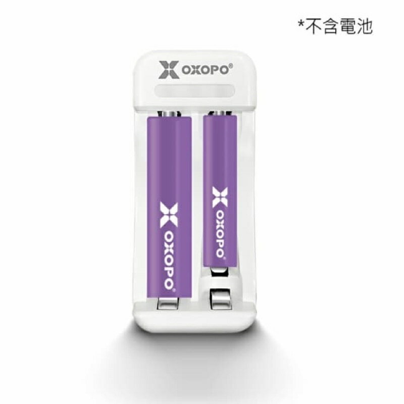強強滾p-【OXOPO】鎳氫電池USB雙槽充電器 (不含電池）