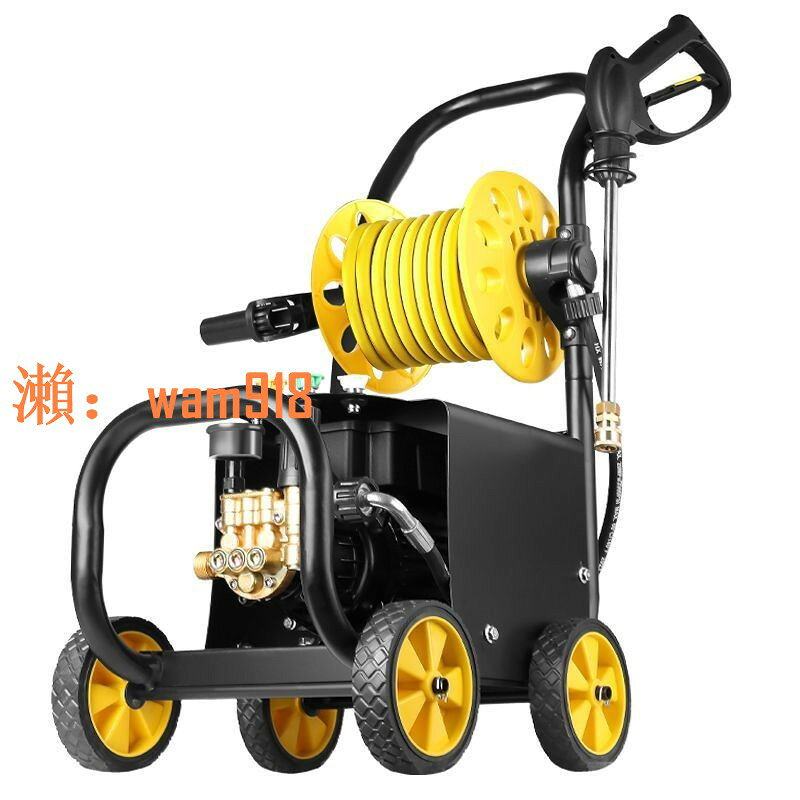 【台灣公司】黑貓高壓洗車機神器手推式商用款220V大功率新款水槍便攜強力洗地