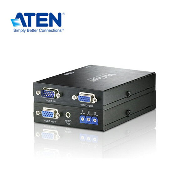 【預購】ATEN VE170Q VGA Cat 5 影音訊號延長器 (1280 x 1024@300公尺)