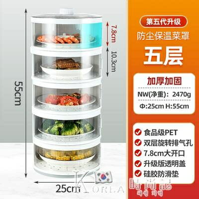 廚房多功能備菜盤疊加多層配菜剩菜收納放菜架子旋轉託盤神器家用