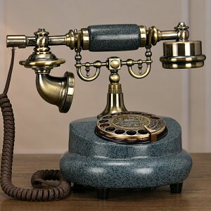 蒂雅菲歐式復古電話機座機家用仿古電話機時尚創意固話無線插卡 小山好物嚴選