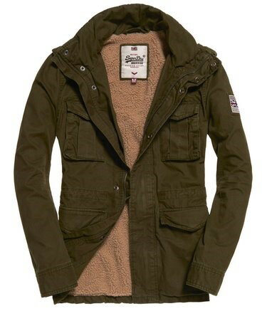 跩狗嚴選 極度乾燥 Superdry Rookie M65 軍裝 夾克 外套 重磅純棉 深軍綠 卡其 加厚保暖羔羊絨