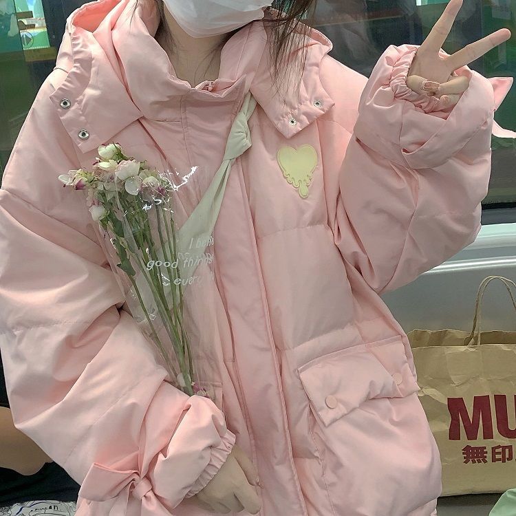 羽絨外套棉服小個子女潮加厚保暖學生可愛麵包服時尚百搭襖子新款冬季【聚寶屋】