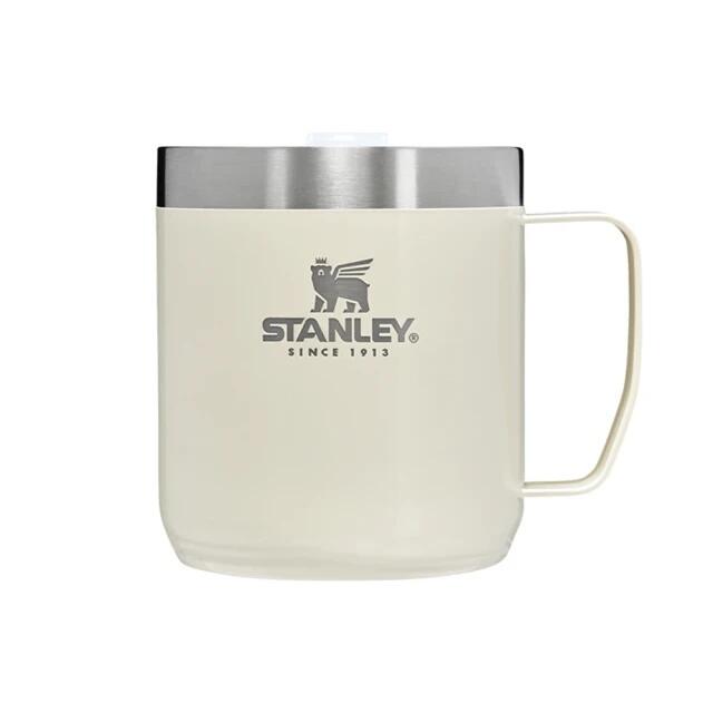 ├登山樂┤ 美國 Stanley 經典系列 不鏽鋼咖啡馬克杯 12oz 奶油白 # 10-09366-308