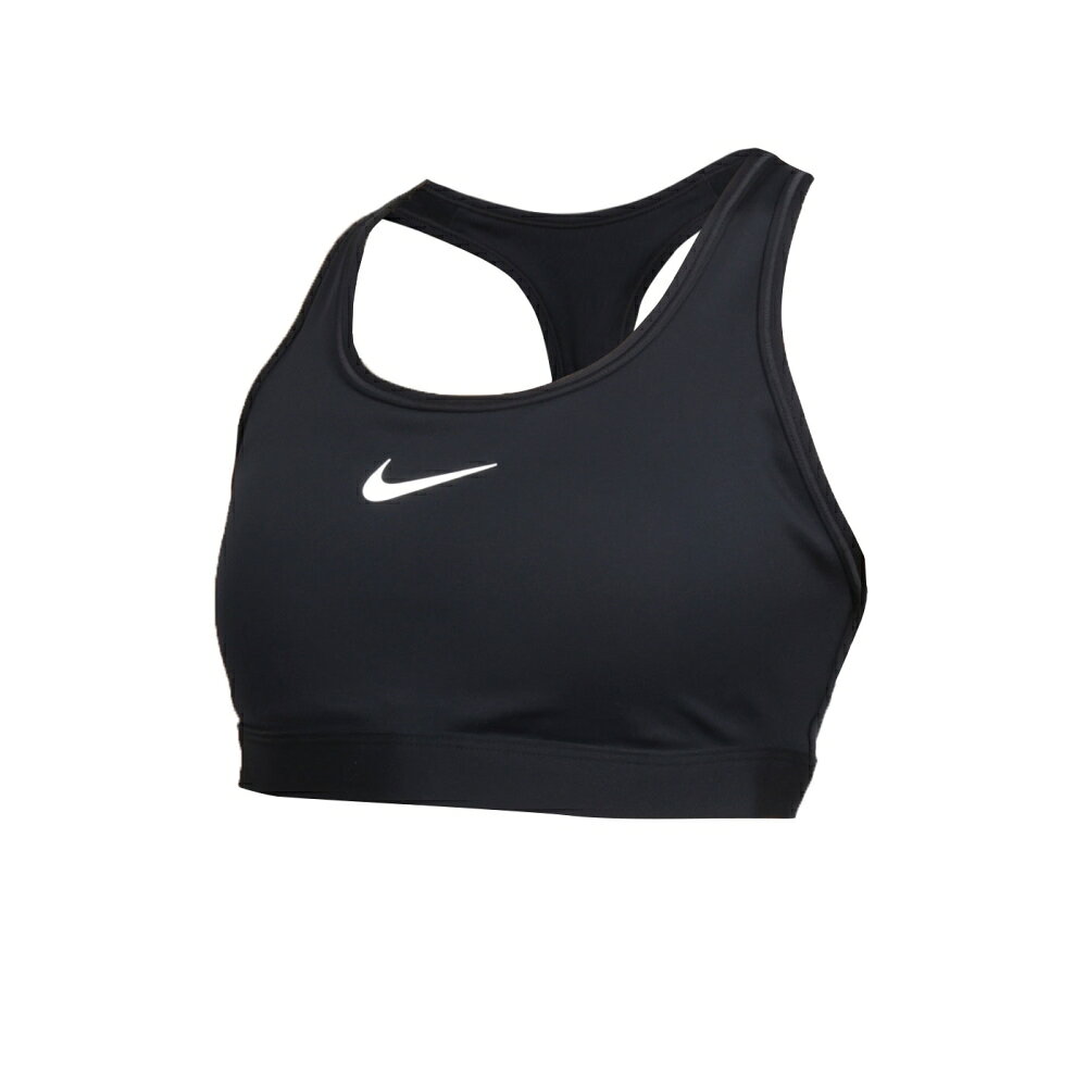 NIKE 女中度支撐運動內衣(Dri FIT 韻律 運動背心 BRA 慢跑 訓練「DX6822-010」≡排汗專家≡