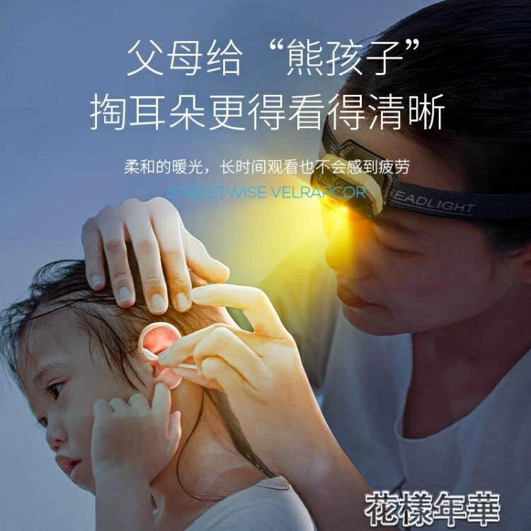 頭燈專業採耳挖耳朵屎掏耳美容紋繡燈修腳足療店頭戴式充電工作燈