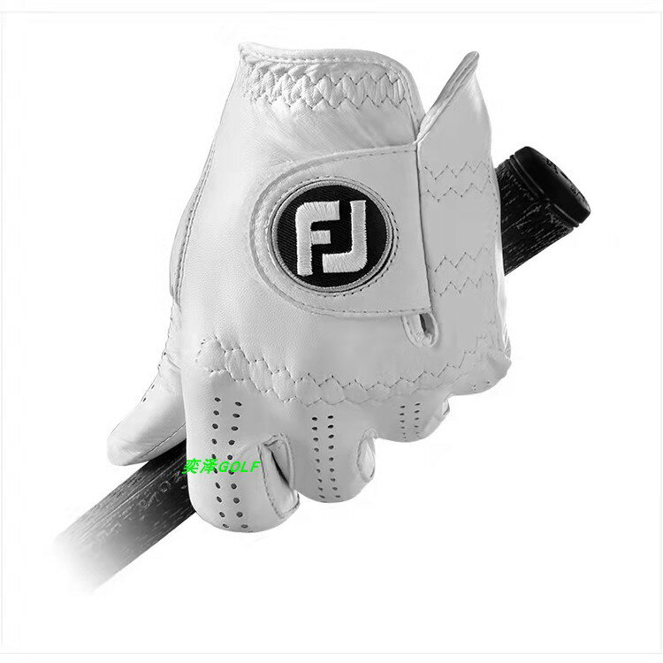熱銷新款Footjoy高爾夫手套男士 小羊皮防滑耐磨透氣單只 FJ手套