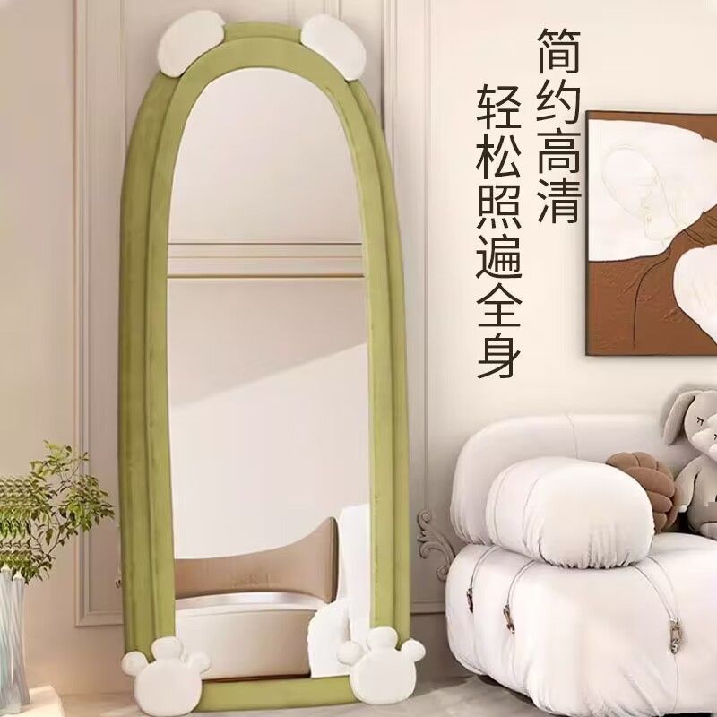 限時下標！免運 全身鏡 化妝鏡 全身鏡落地鏡臥室家用穿衣鏡網紅ins風試衣鏡輕奢全身鏡ins臥室八折下殺 打骨折 可開發票 加客服賴享受巨額減免金牌保障