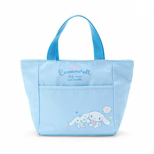 【震撼精品百貨】大耳狗 Cinnamoroll~日本Sanrio三麗鷗 大耳狗尼龍保冷便當袋-星星*32697