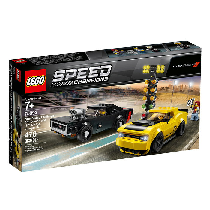 LEGO 樂高 SPEED 極速系列 75893 道奇對決 Dodge 【鯊玩具Toy Shark】