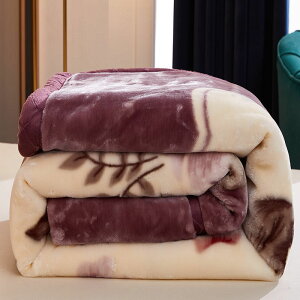 午睡毯子拉舍爾毛毯蓋被加厚雙層蓋毯子雙面絨冬天學生宿舍保