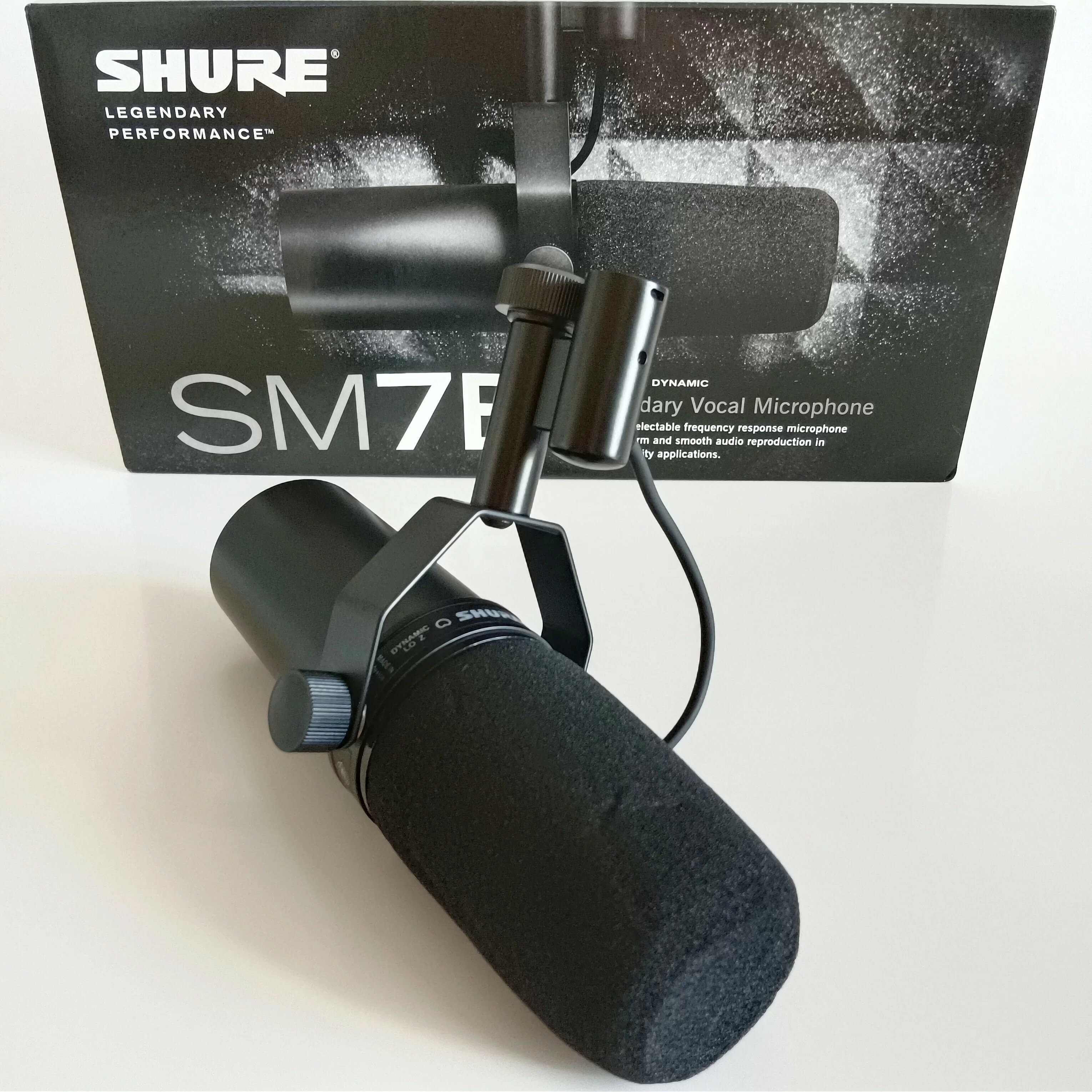 Shure/舒爾 SM7B專業錄音棚動圈話筒廣播電臺主播配音直播麥克風