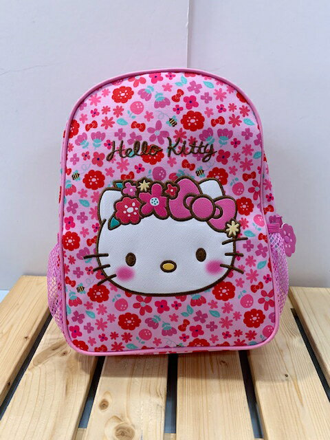 【震撼精品百貨】Hello Kitty 凱蒂貓 Sanrio HELLO KITTY後背包-花冠S#12934 震撼日式精品百貨