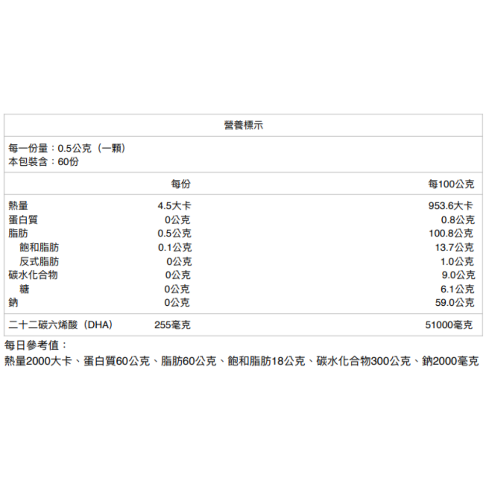 Double Power 專利法國藻油 510-Y DHA 純素 9