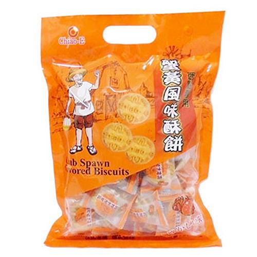 巧益蟹黃風味酥餅210g【愛買】