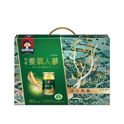 桂格 養氣人蔘禮盒 (8瓶/禮盒)【杏一】