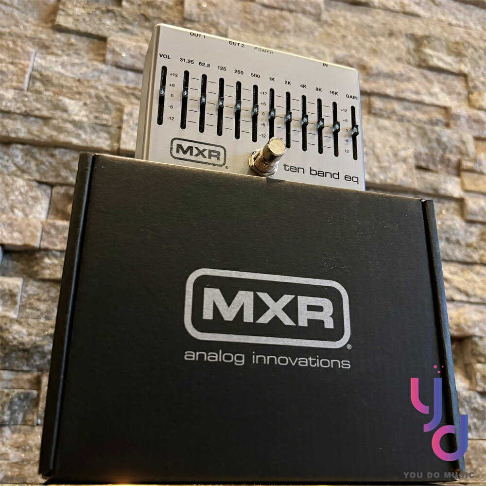 MXR M108S 10 Band EQ 十段 可調整 電 木 吉他 貝斯 效果器