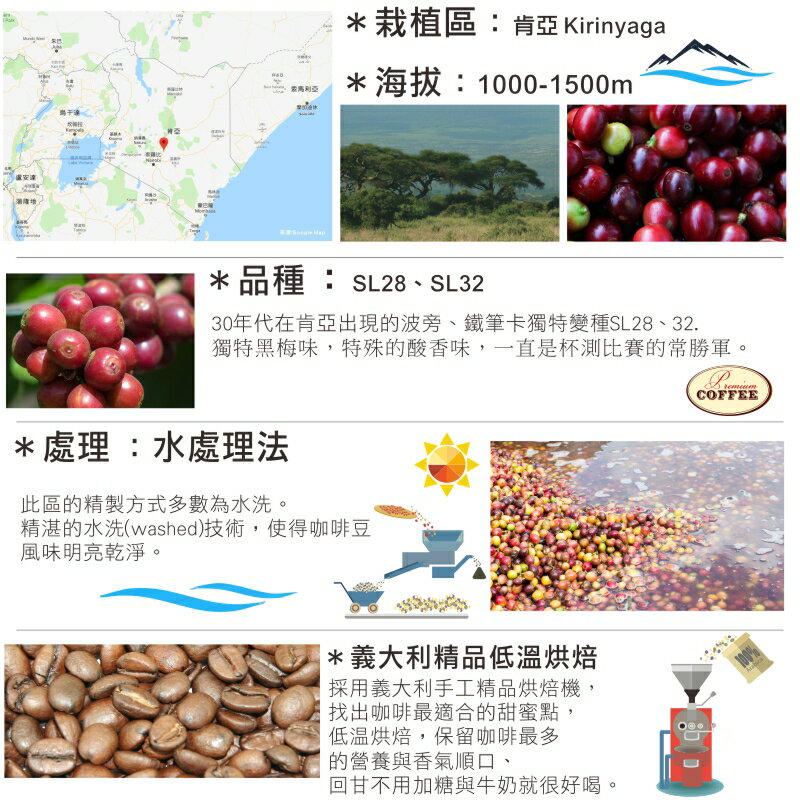 肯亞AA濾掛咖啡 Kenya AA   | DALLYN世界嚴選莊園  ★滿299元超取免運 , 滿1500元店家宅配免運★ 5