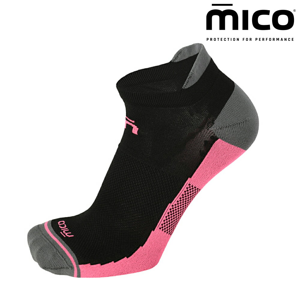 MICO 女超輕量跑步踝襪 CA1279 (21) / 城市綠洲(襪子 透氣 快乾 義大利)