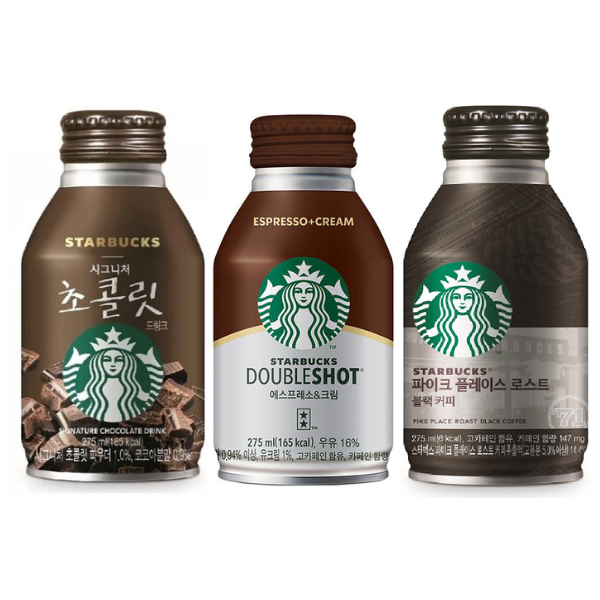 免運STARBUCKS 星巴克即飲品特濃咖啡拿鐵經典巧克力飲派克市場黑咖啡