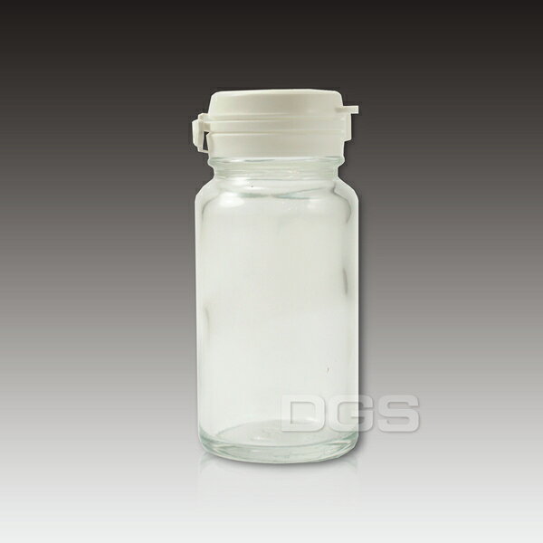 《台製》透明玻璃瓶 Clear Glass Bottle with Safety Seal