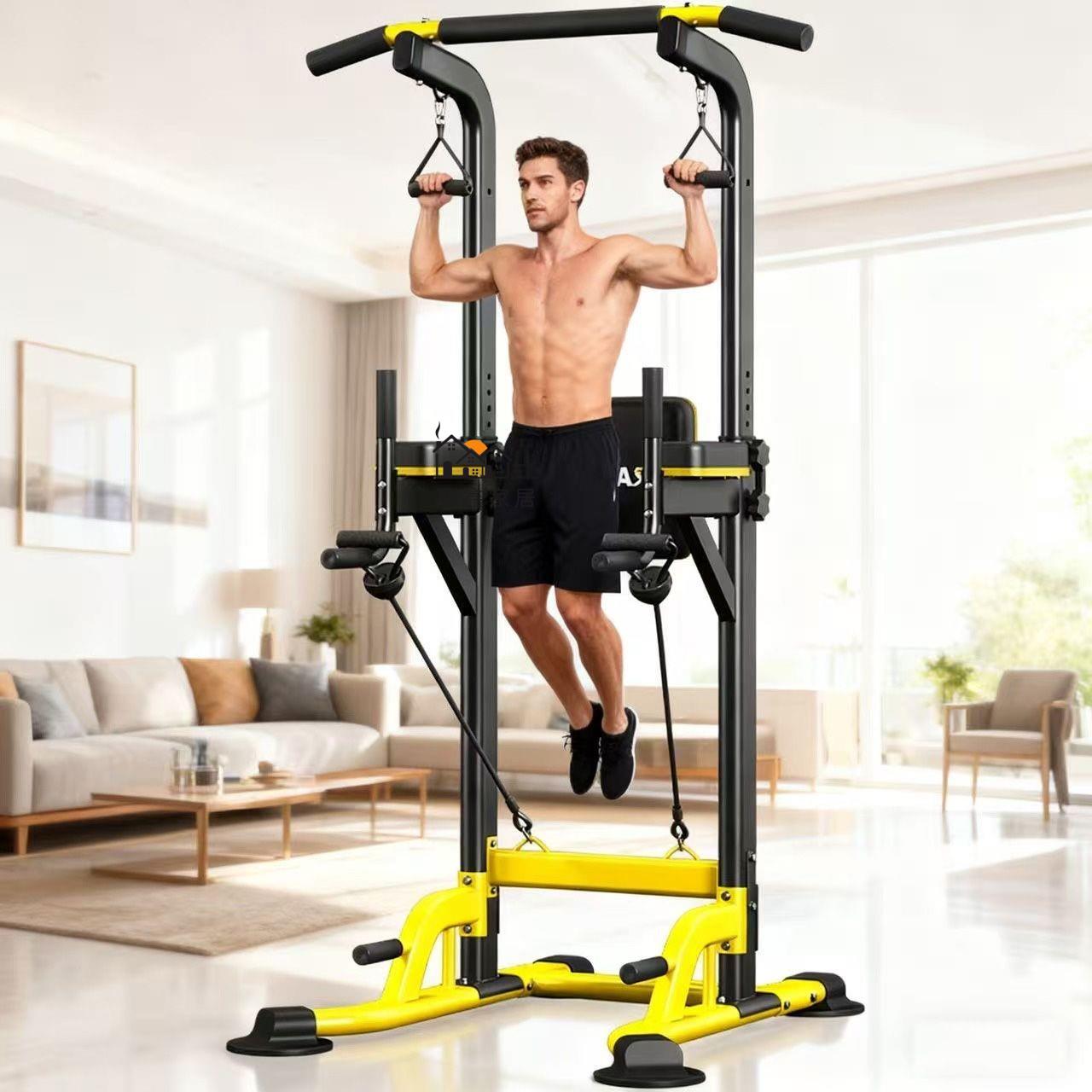 免運/附發票  單杠 引體向上 艾踏吊杠室內單杠家用落地式免打孔家用運動落地單雙杠引體向上架工廠現貨直銷 售後保障 全館八折 店長推薦 5hh 1