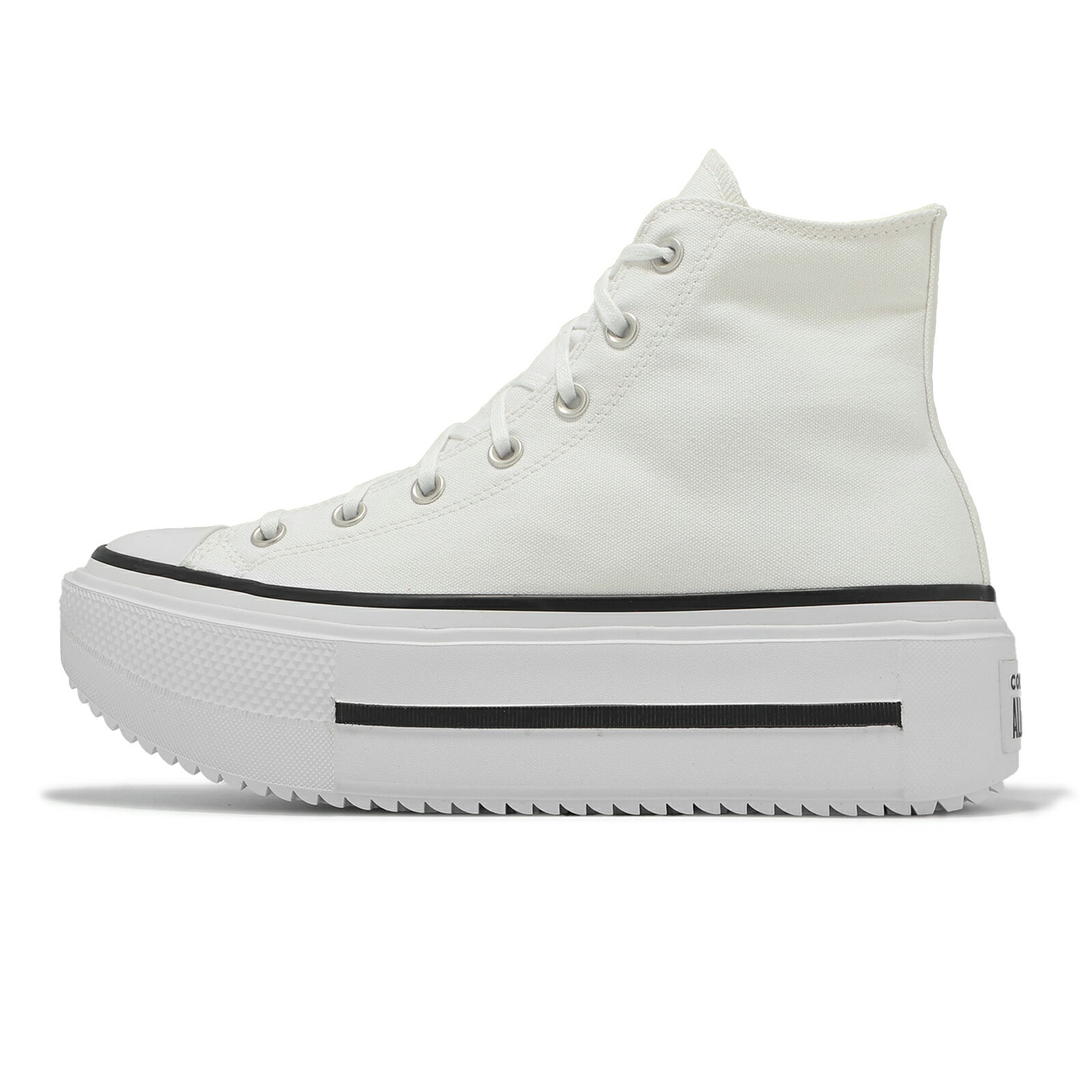 Converse 休閒鞋 All Star Lift Double Stack 男鞋 女鞋 白 黑 高筒 厚底 增高
