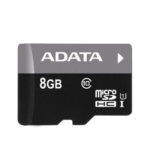 【新風尚潮流】威剛記憶卡 8GB microSDHC UHS-I U1 C10 AUSDH8GUICL10-RA1