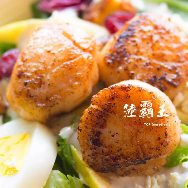 ☆熟凍干貝 10入/包  鮮甜熟凍 【陸霸王】