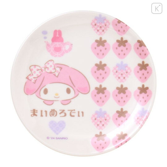 asdfkitty*美樂蒂 和風新年 醬料碟 小菜碟 點心盤 茶包盤 湯匙架-日本正版商品
