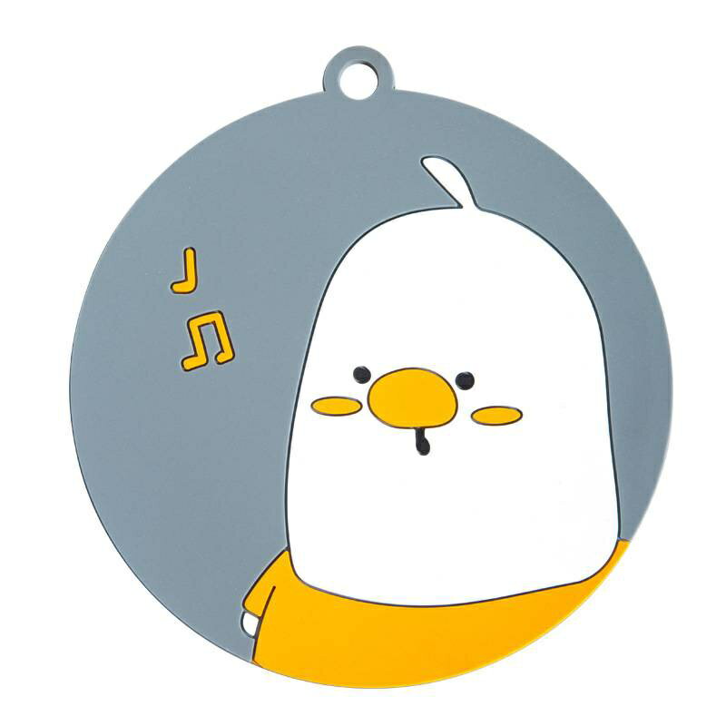 【黛琍居家】創意家用廚房杯墊 卡通矽膠防燙墊 餐桌隔熱墊 7