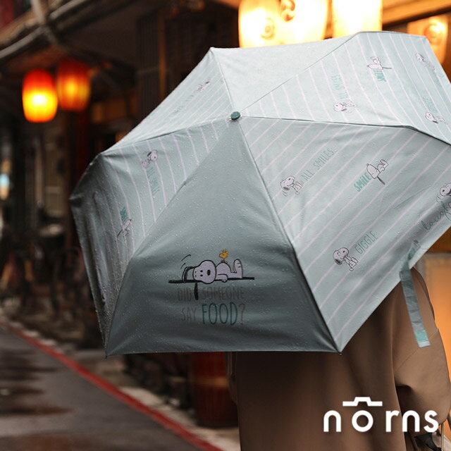 Peanuts史努比抗UV輕量自動傘- Norns Original Design Snoopy正版授權 防風傘 黑膠傘 雨傘 遮陽傘